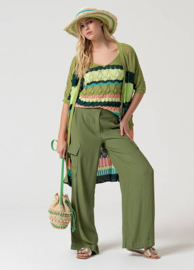 Surkana  Crochet Strap Top  525RECO026