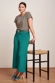 King Louie  Aria Knot Top Chopito Stripe-Black
