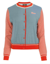 LaLamour-Knitwear Cardigan Flowers