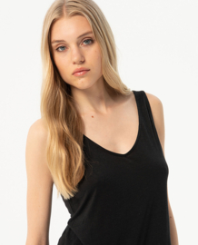 Surkana V-Neck Strapless Top Black 524NAWI012