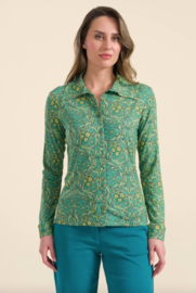 LaLamour-Sara Blouse Long Sleeve- Curly Wurly