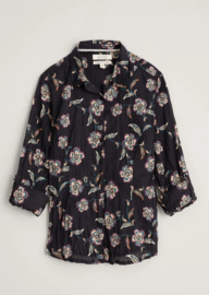 Seasalt  Larissa Shirt - Marble Flower Onyx