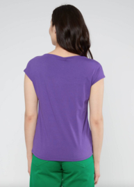 Blutsgeschwister T-shirt Breezy Flowgirl-Bold Grape Lilac