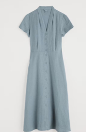 Seasalt Carved Wood Dress -Hail