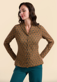 LaLamour-Iris Blouse-Art Nouveau