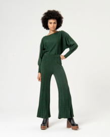 Surkana Wide Trousers Green 554NEXU533