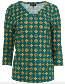 LaLamour-LynnTop 3/4 Sleeve- Vintage Fever