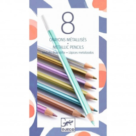 Djeco - metallic pencils DJ09753