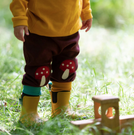 Little Green Radicals- Joggers Toadstool  knee patch