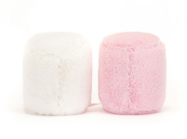 Jellycat  Amuseables Pink and White Marshmallows