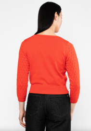 Blutsgeschwister Cardigan-Sweet Petite-Red Pears-Knit