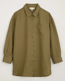 Seasalt  Beach Road Longline Summer Linen Shirt
