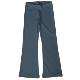 Meyadey broek Flared rib solid rainfall