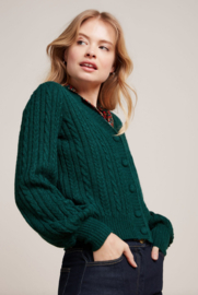 King Louie  Cardi V Farfalle -Pine Green