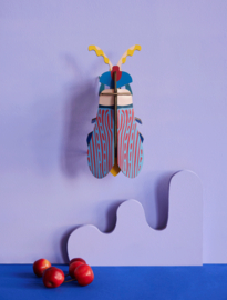 Studio Roof Striped Wing Beetle