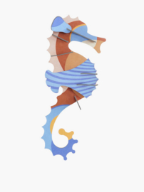 Studio Roof - Blue Ringlet Seahorse