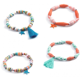Djeco  - do it yourself - papier kralen en armbandjes maken DJ07971