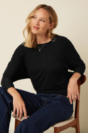 King Louie Valentina Top Tuluml-Black