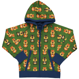 Maxomorra cardigan reversible Garden Squirrel