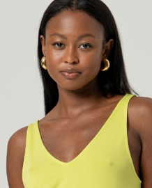 Surkana  Strappy Top-Acid Green 516BABO015