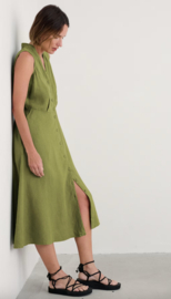 Seasalt Carved Wood Dress -Dark Citron