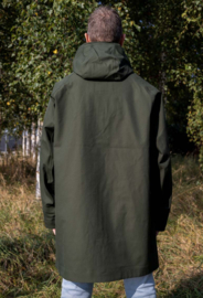 Danefae -Danenorthsea Rain parka Dark Army
