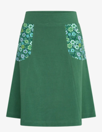 Tante Betsy Skirt Alp Accent Mille Fleurs Green
