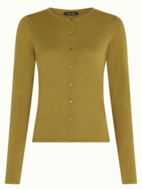 King Louie  Cardi roundneck Cocoon - Curry Yellow