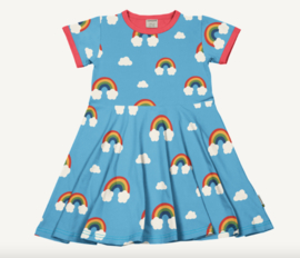 Maxomorra Circle Dress-Rainbow