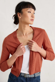 Seasalt Vanessa Cotton Cardigan -Papaya