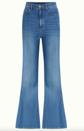 King Louie Jimmy Bell Bottom Pants Stone Denim-Blue Tint