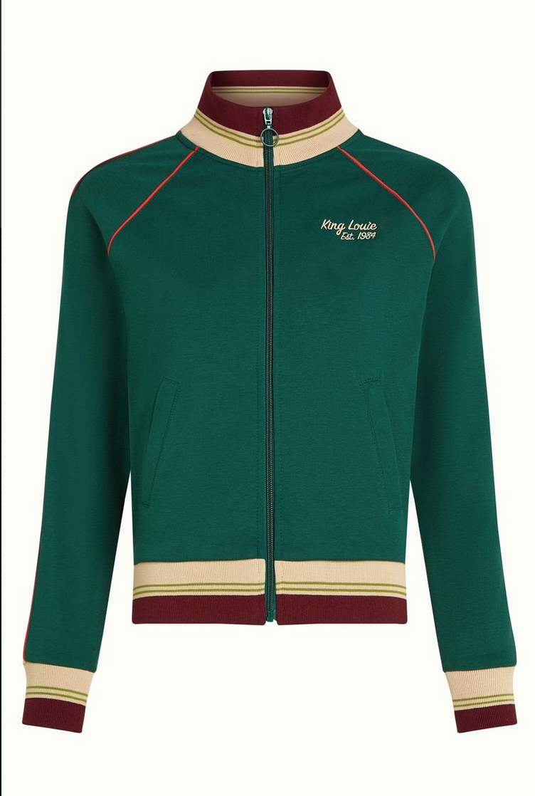 King Louie  Lila Coljack Daytona Sweat -Botanical Green