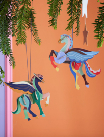 Studio Roof  Flying Pegasus set of 2