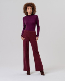 Surkana Straight -Leg Trousers Purple  566XIRO514