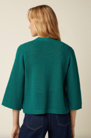 King Louie Emily Cardi Soleil-Panderosa Green