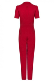Very Cherry - Classic Jumpsuit deep red