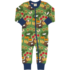 Maxomorra rompersuit Garden Love