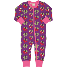 Maxomorra rompersuit Arctic Berry