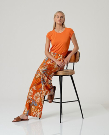 Surkana  Short Sleeve T-Shirt-Orange 516BABO013