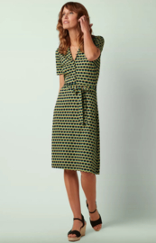 King Louie Lola Dress Drift-Ponderosa Green