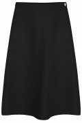 Very Cherry - A-Line Skirt Black
