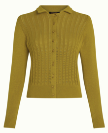 King Louie  Sofie Cardi Carmi- Curry Yellow