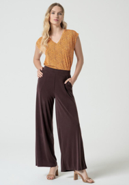Surkana  Long Straight Pants-Brown  525LIXX517