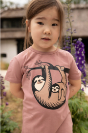 DYR growl T-Dk Rose-Beige Dovendyr Mor