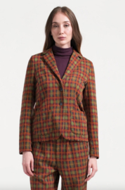 LaLamour-Nelly Blazer Surplus Square- Sphagnum