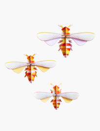 Studio Roof  Honey Bees set of 3