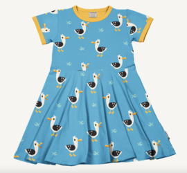 Maxomorra Circle Dress Seagull