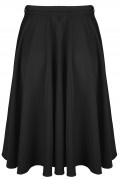 Very Cherry - Circle Skirt Black