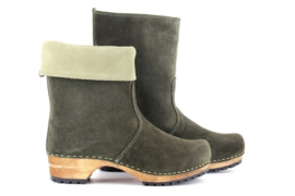 Sanita  klomplaars Charlotta olive/moss