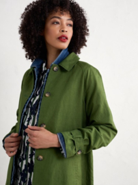 Seasalt Boscastle Mac-Forest Green